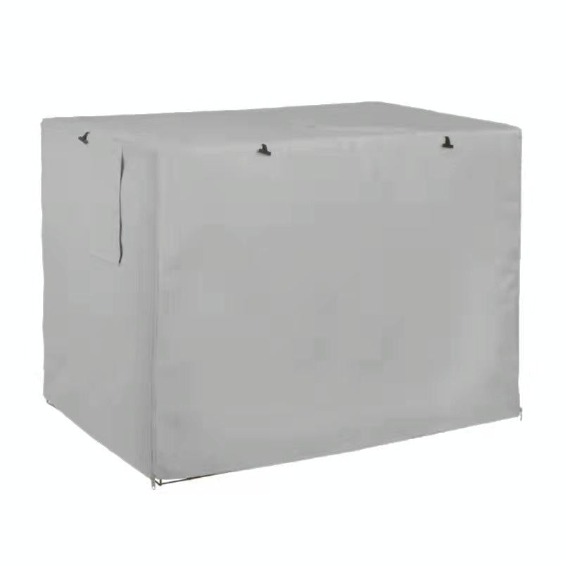 Outdoor Pet Cage Cover - Waterproof & Dustproof - 109x74x76cm - Grey 10