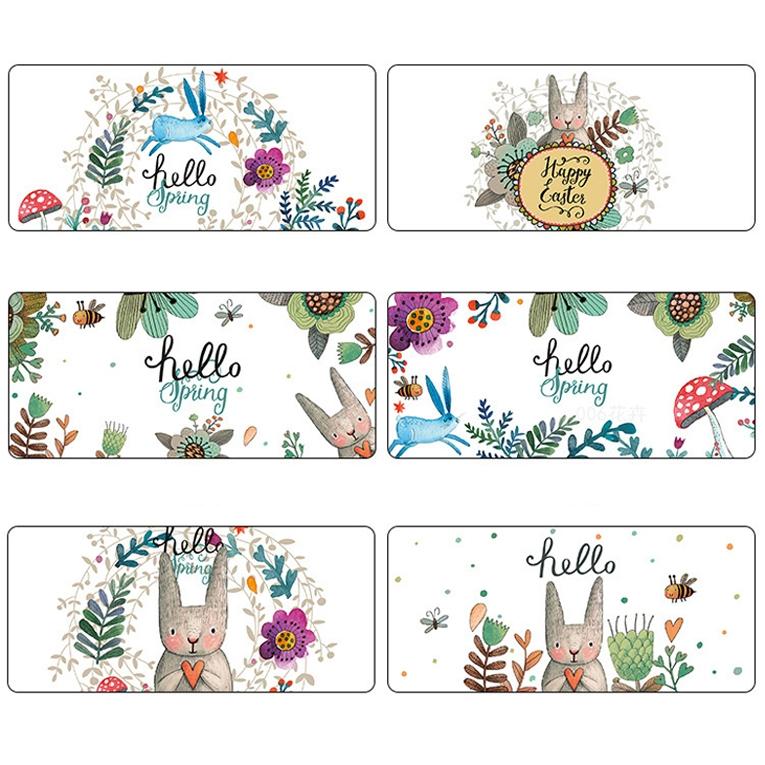 300 X 800Mm Non Slip Cartoon Desk Mat Cute Design 3