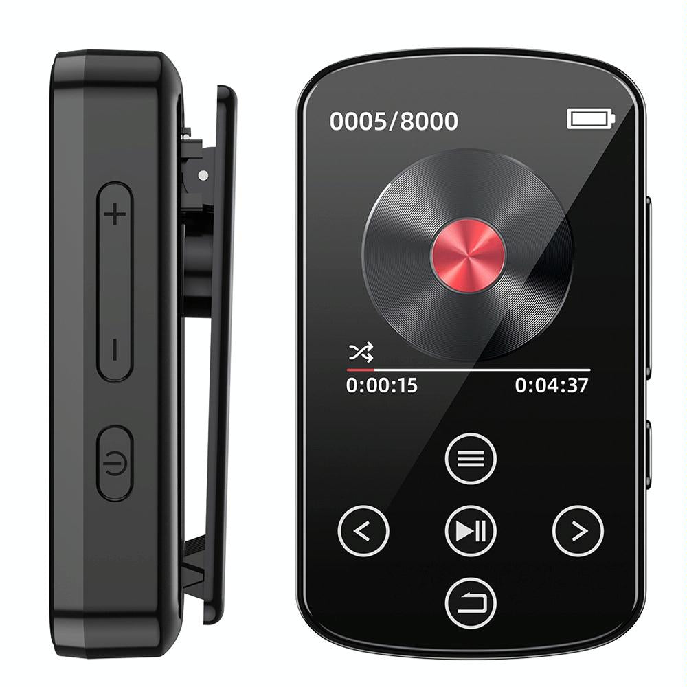 Touch Screen Mp3 Bluetooth Music Player 128Gb Memory Hifi Sports Clip - 64Gb
