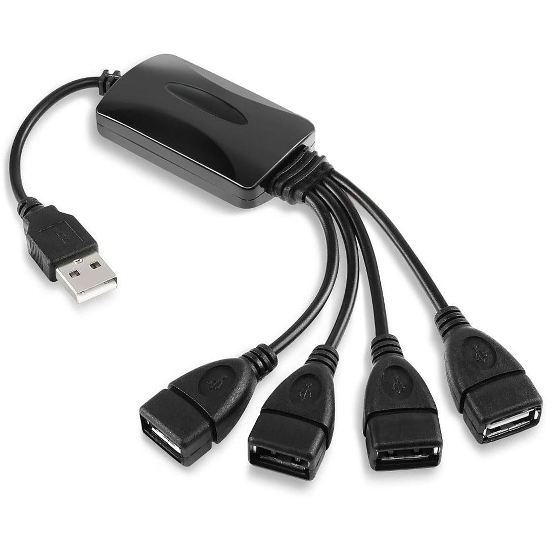 4-Port Usb 2.0 High Speed Hub For Pc