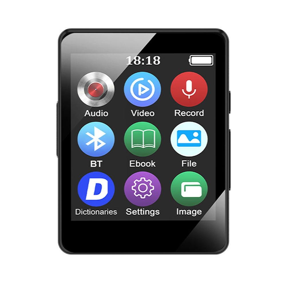 Bluetooth 5.0 Mp3 Player With Ebook Recorder 128Gb - 128Gb