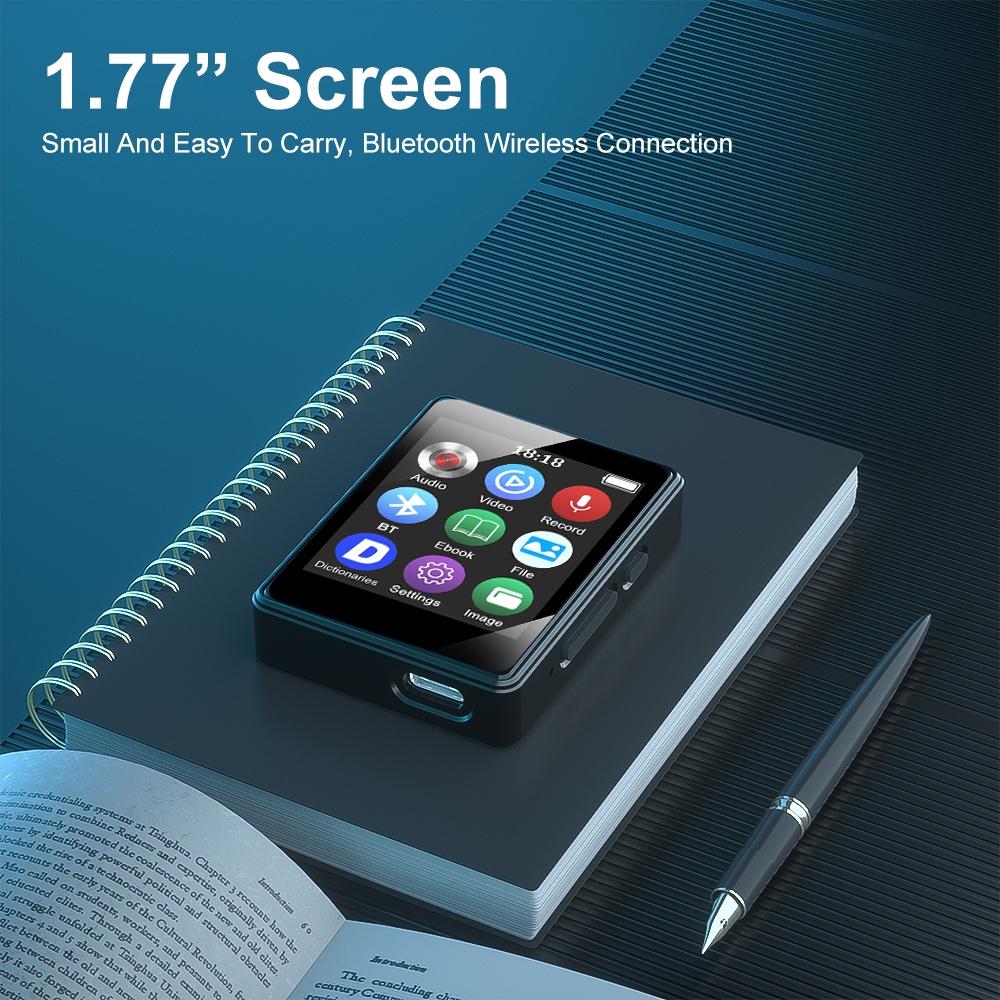 Bluetooth 5.0 Mp3 Player With Ebook Recorder 128Gb - 128Gb 12