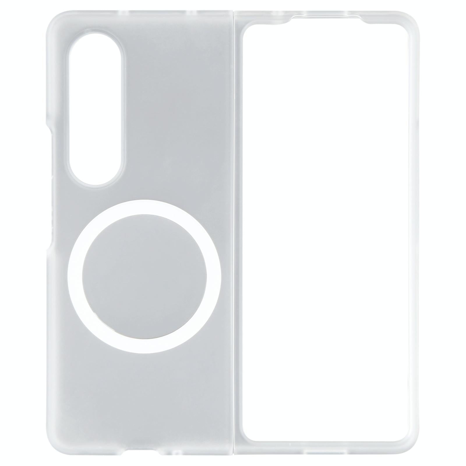 For Samsung Galaxy Z Fold4 5G Shockproof Magsafe Case - Transparent 8
