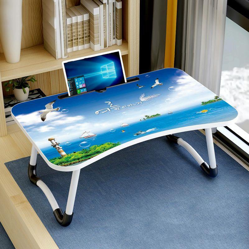 Adjustable Folding Laptop Desk with Non-slip W-shaped Legs - Portable and Compact - Hcb5116A 3