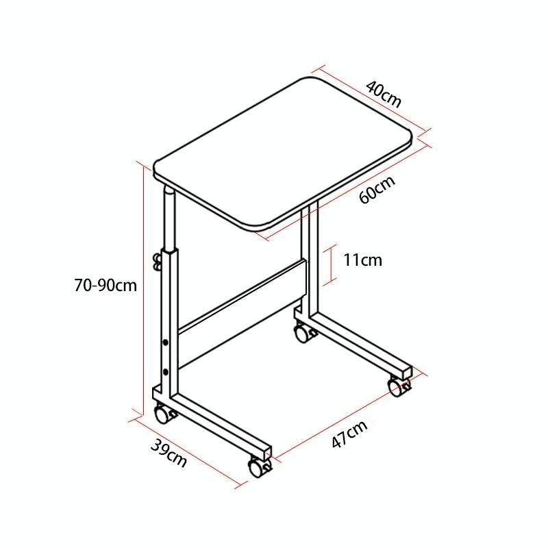 Portable Wood Laptop Desk - Removable & Bedside - Hc0227A 5