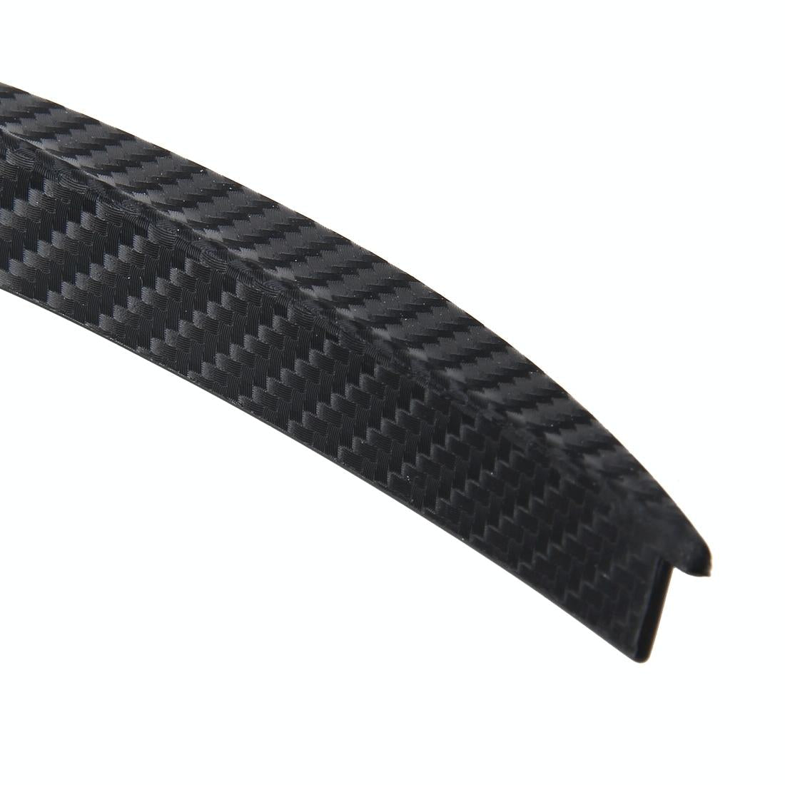 2 Pcs 45Cm Car Stickers Rubber Large Round Arc Strips Universal Fender Flares Wheel Eyebrow Decal Sticker Eyebrow Car-Covers Black Striped Round Arc Strips - 75 X 2Cm 5