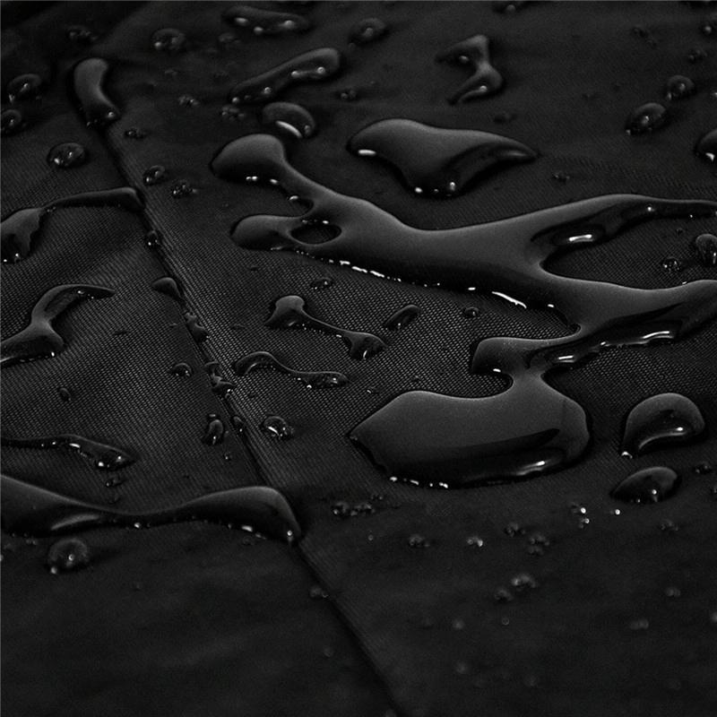 Waterproof Outdoor Furniture Cover - Protects from Dust and Uv - 123x123x74cm - Black 5