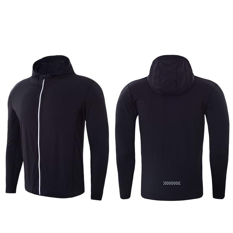 Men's Quick Dry Sports Coat Black Size L - Black S 10