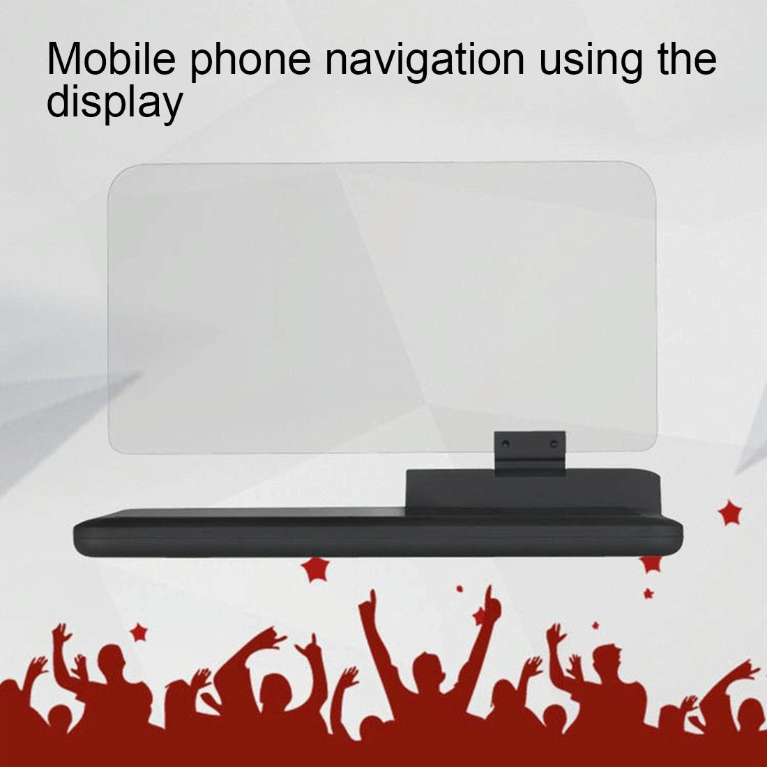 Car Gps Hud Holder For Smartphones Black 8