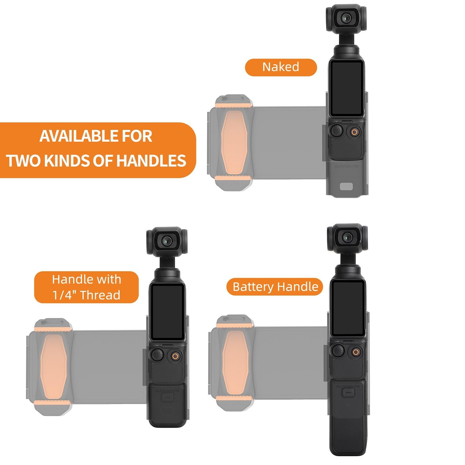 Portable Phone Clamp Holder with Storage Case for Dji Pocket 3 10