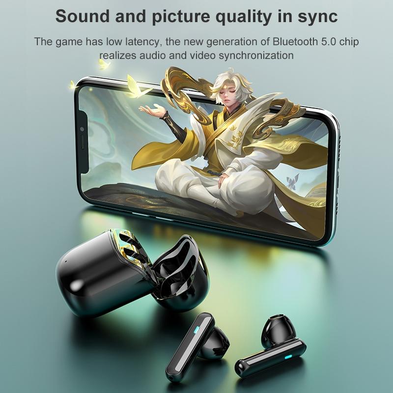 Wireless Bluetooth Earphones with Charging Box - T9 Sport 6