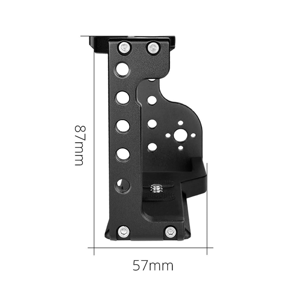 Video Camera Stabilizer Cage - Black for Sony A6600 10