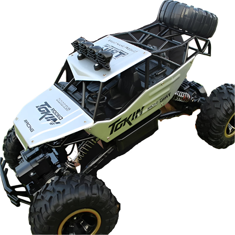 Off-road Climbing Car with 2.4ghz Remote Control and Double Motors - Black 11