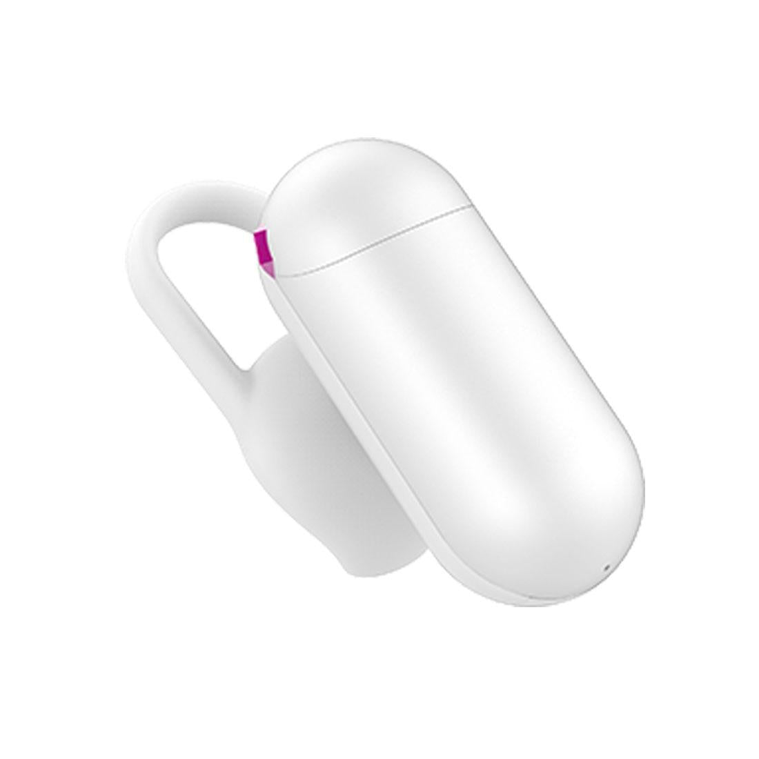 Q12 Mini Wireless Bluetooth Earphones with Mic - Ultra-light - Black