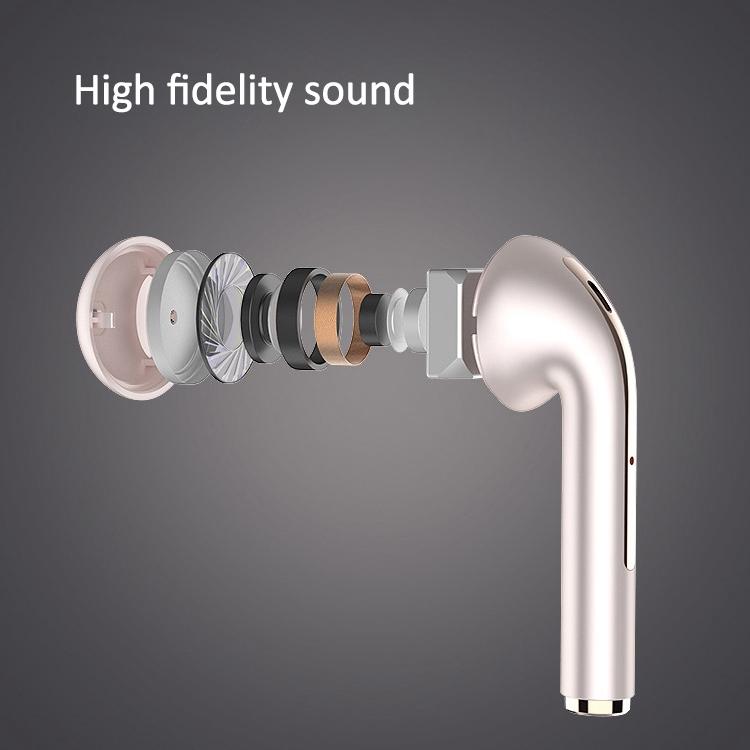 Wireless t & g J18 Bluetooth Earphones with Charging Box - Black 5