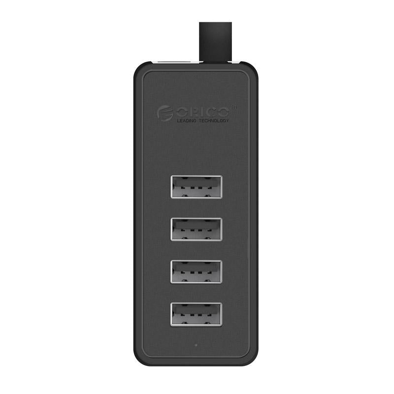 Usb 2.0 Desktop Hub With Micro Usb Cable And Power Supply