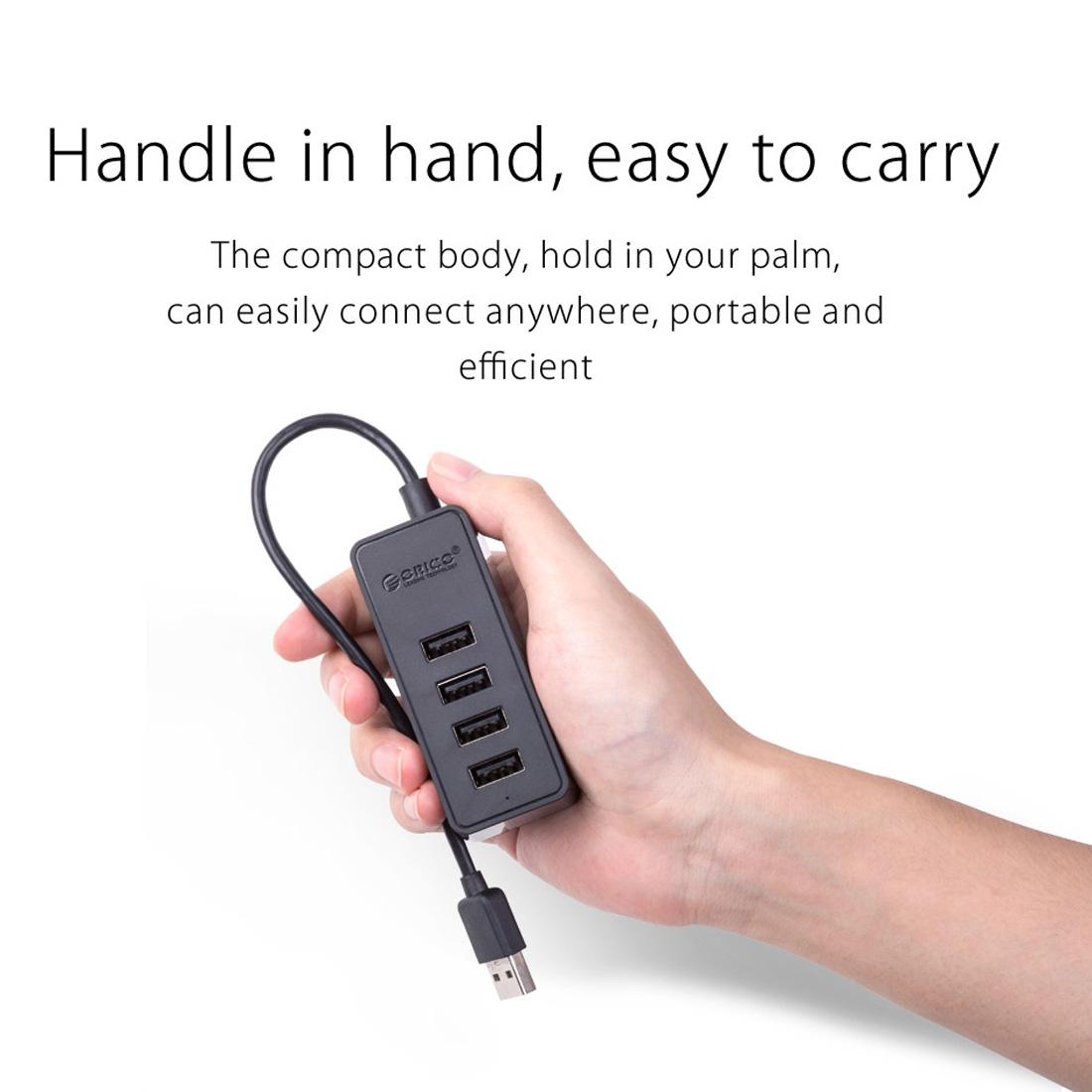 Usb 2.0 Desktop Hub With Micro Usb Cable And Power Supply 3