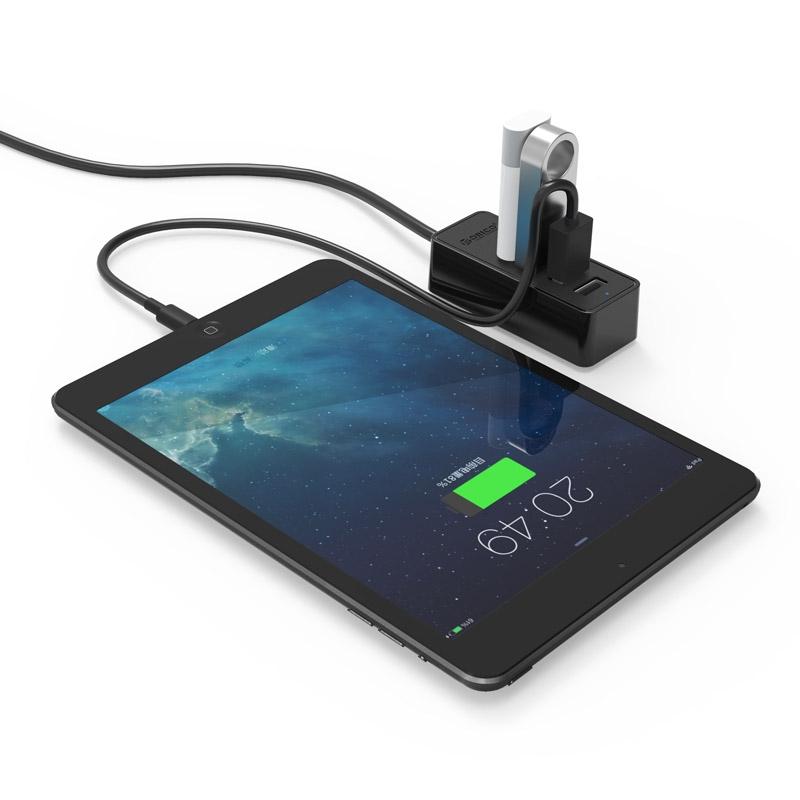 Usb 2.0 Desktop Hub With Micro Usb Cable And Power Supply 10
