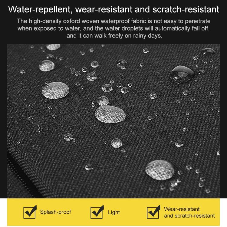 Multifunctional Laptop Backpack in Oxford Cloth - Cxs-605 - Black 4