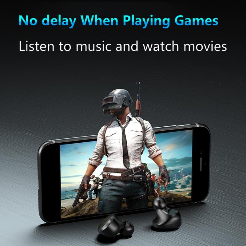 Touch Bluetooth Earphones with Dual Noise Cancellation and Charging Box 7