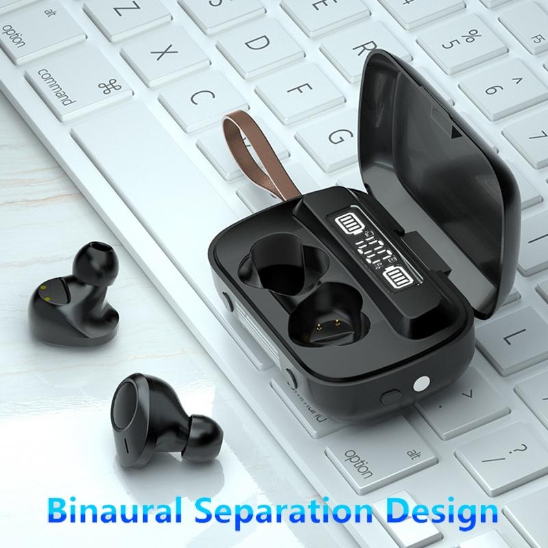 Touch Bluetooth Earphones with Dual Noise Cancellation and Charging Box 13