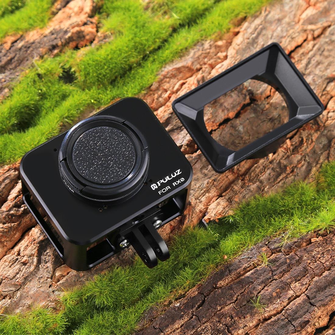Sony Rx0 Protective Cage with 37mm Lens and Sunshade - Black 5