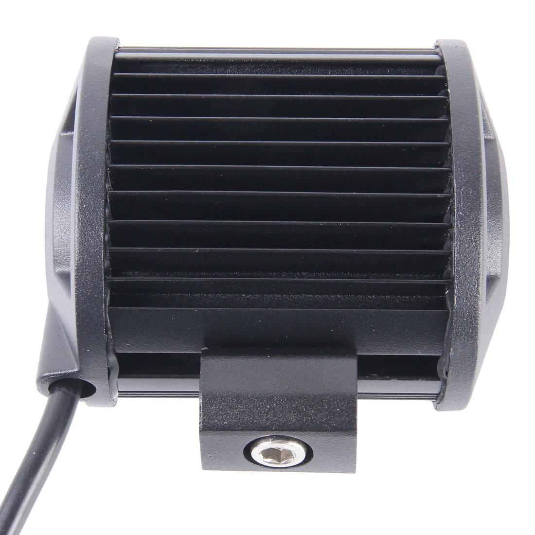 18W Cree 6 Led White Light Condenser Engineering Lamp / Waterproof Ip67 Suvs Light Dc 10 - 30V Black 4