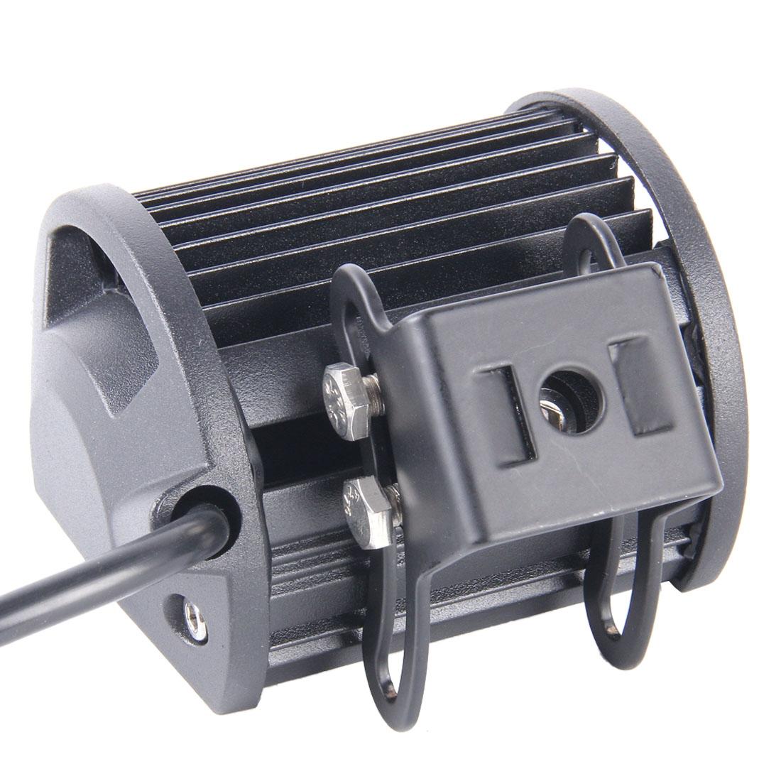 18W Cree 6 Led White Light Condenser Engineering Lamp / Waterproof Ip67 Suvs Light Dc 10 - 30V Black 5