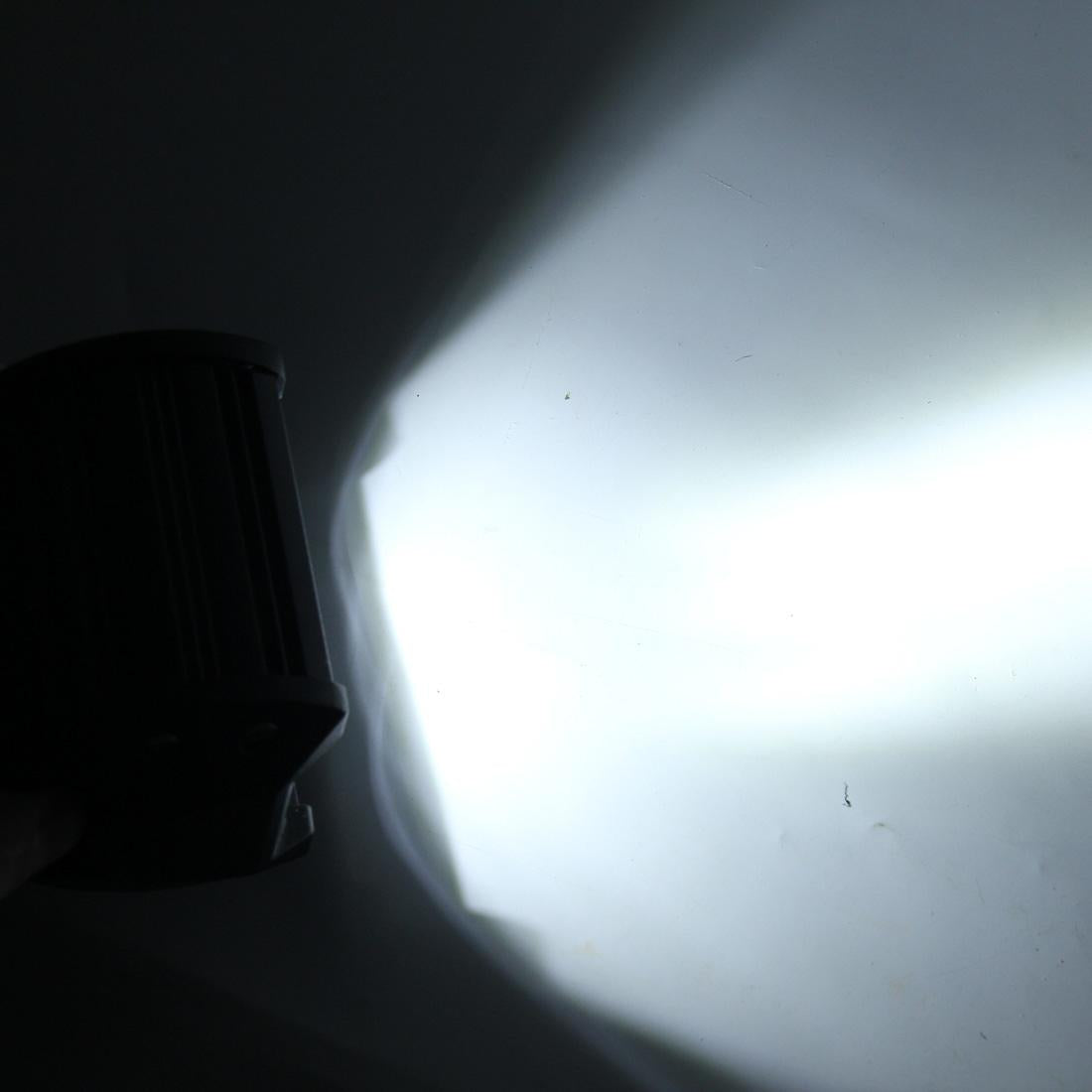 18W Cree 6 Led White Light Condenser Engineering Lamp / Waterproof Ip67 Suvs Light Dc 10 - 30V Black 7