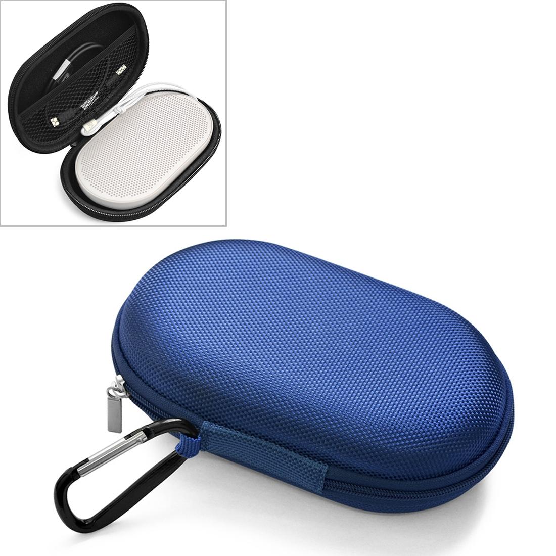Protective Bag with Carabiner for b & o Beoplay P2 Bluetooth Speaker 2 Pcs - Black 13