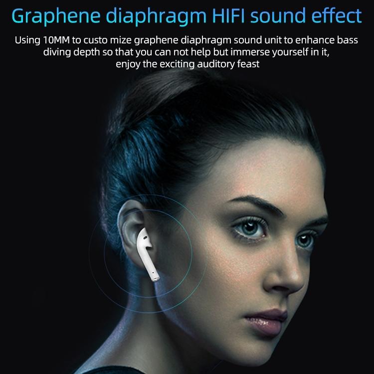 Wireless t & g Tg11 Tws Bluetooth Earphones with Charging Box - Black 4