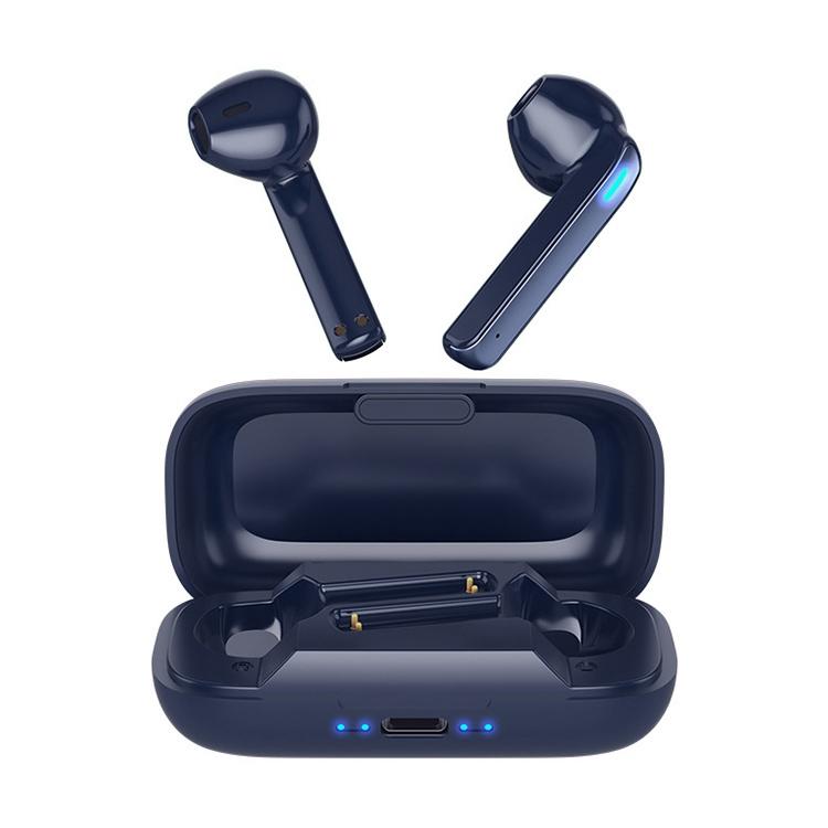 Touch Bluetooth Earphones with Charging Box & Indicator Light - Semi-in-ear - Black 3