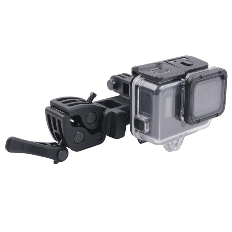 Waterproof Clamp Mount Adapter Kit for Gopro Hero6 / 5 with Back Cover 10