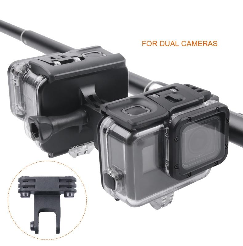 Waterproof Clamp Mount Adapter Kit for Gopro Hero6 / 5 with Back Cover 11