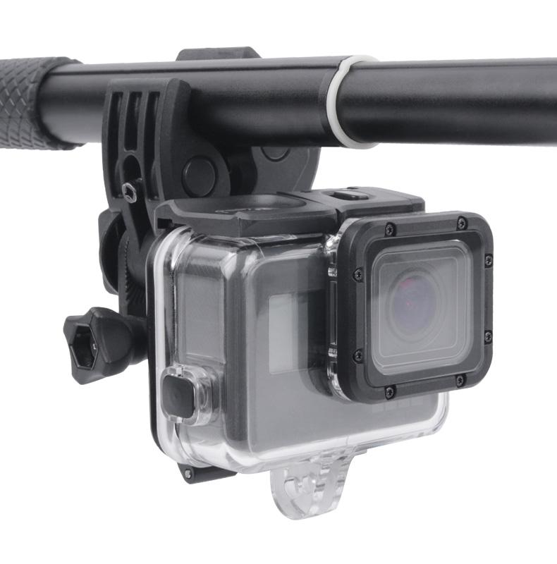Waterproof Clamp Mount Adapter Kit for Gopro Hero6 / 5 with Back Cover 13