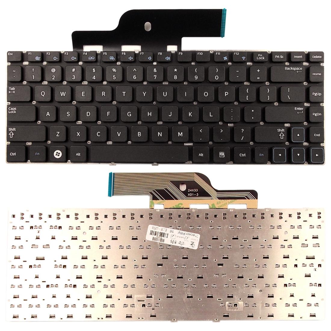 Black us Keyboard for Samsung 300e4a / 300v4a / Np300e4a / Np300v4a