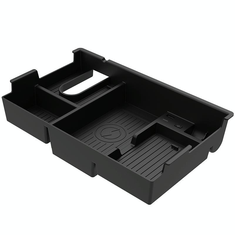 Wireless Charger & Storage Box for Toyota Tundra 2007-2021 5