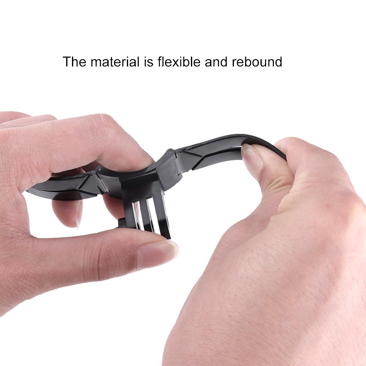 Foldable Action Camera Helmet Mount Kit with j Hook and Phone Clamp 6