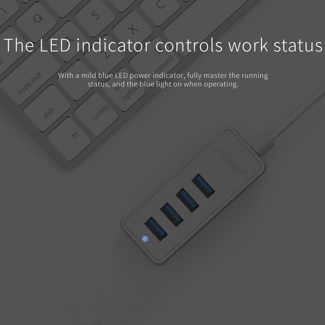 4-Port Usb 3.0 Desktop Hub With Micro Usb Cable 9