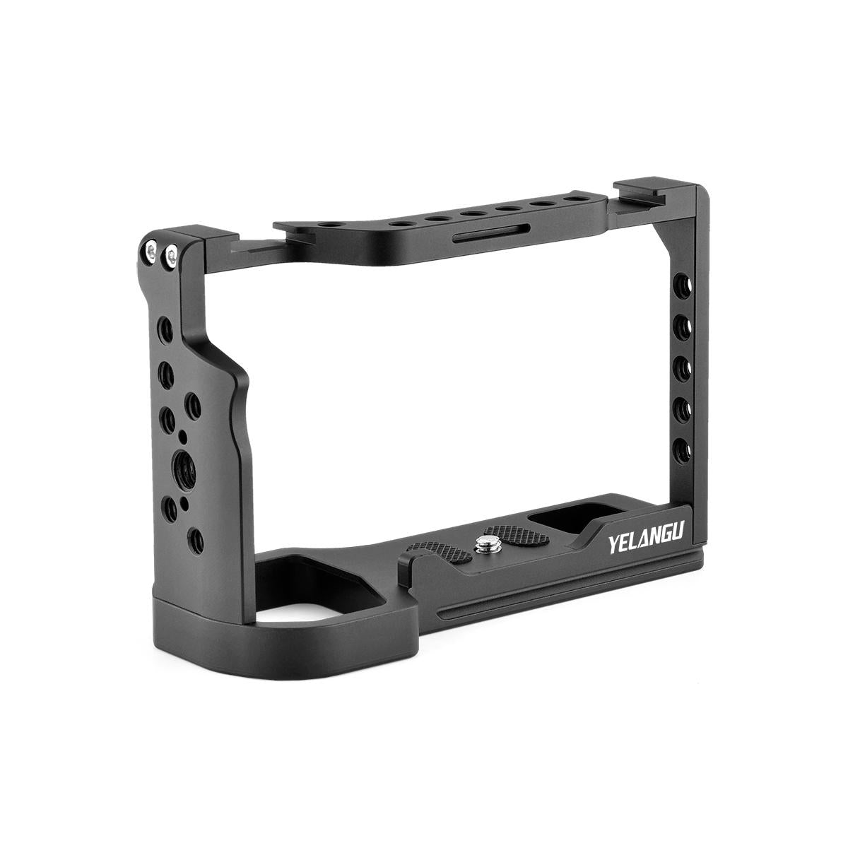 Video Camera Cage Stabilizer - Black for Sony Alpha 7C 3