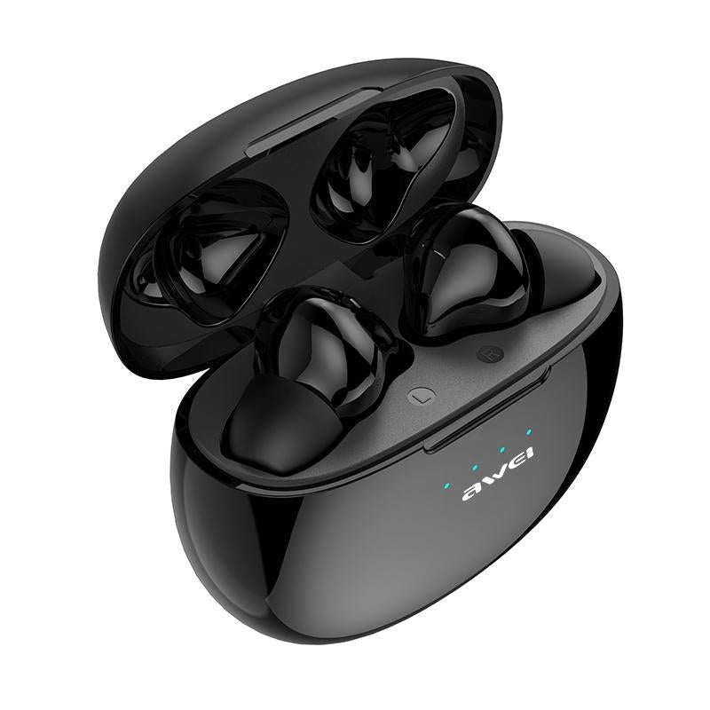 Wireless Sports Headset with Charging Case - T15 Tws Bluetooth V5.0 Black 4