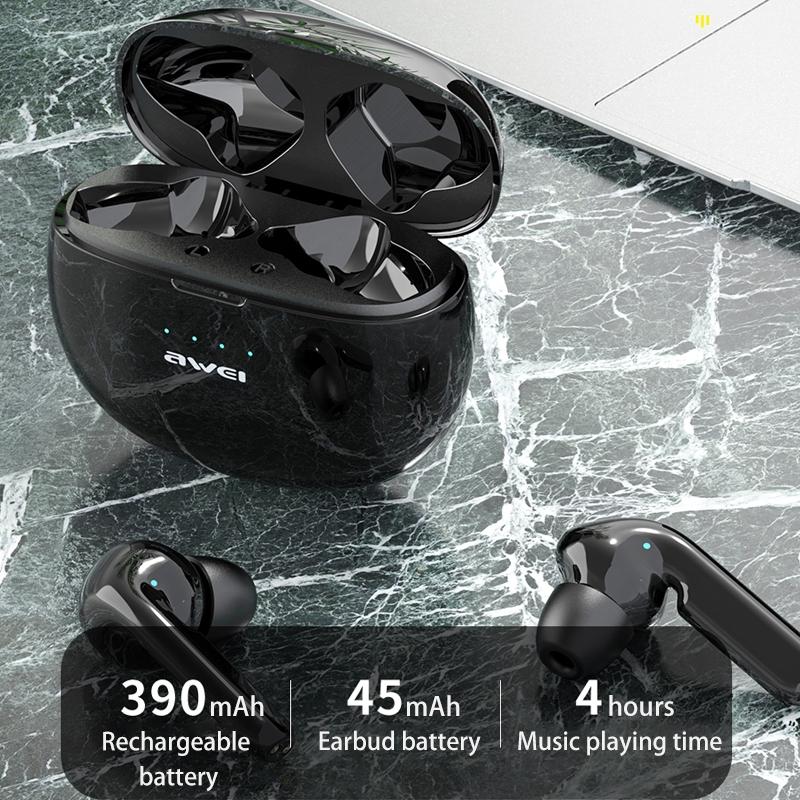 Wireless Sports Headset with Charging Case - T15 Tws Bluetooth V5.0 Black 7