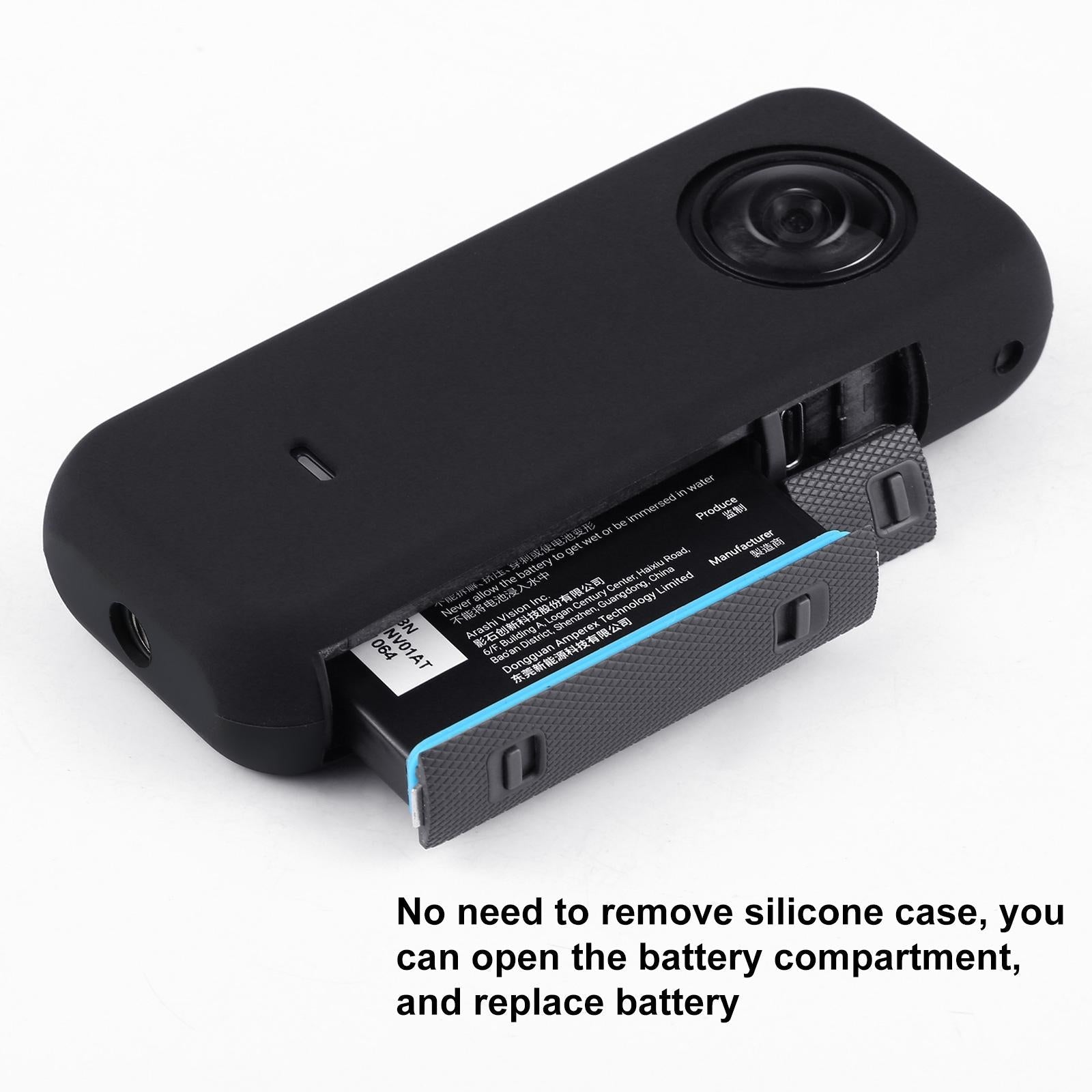 Silicone Full Body Protective Case for Insta360 one X2 - Dust Proof 7