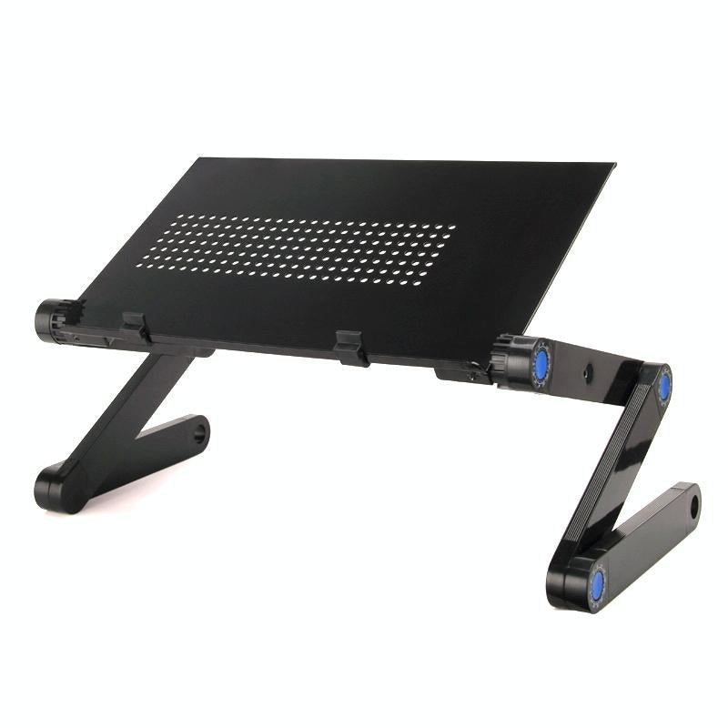 Adjustable Foldable Laptop Stand - Portable Aluminium Alloy - 360 Degree Rotation 3