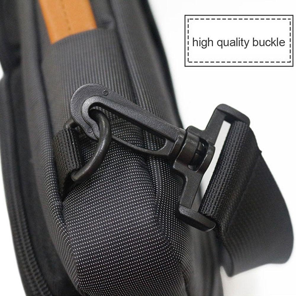 Waterproof Nylon Laptop Handbag with Trolley Strap - Fits 13-14 Inch Laptops - Black 7