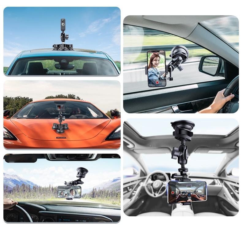 Universal Mount Holder with Tripod Adapter and Safety Buckle 5