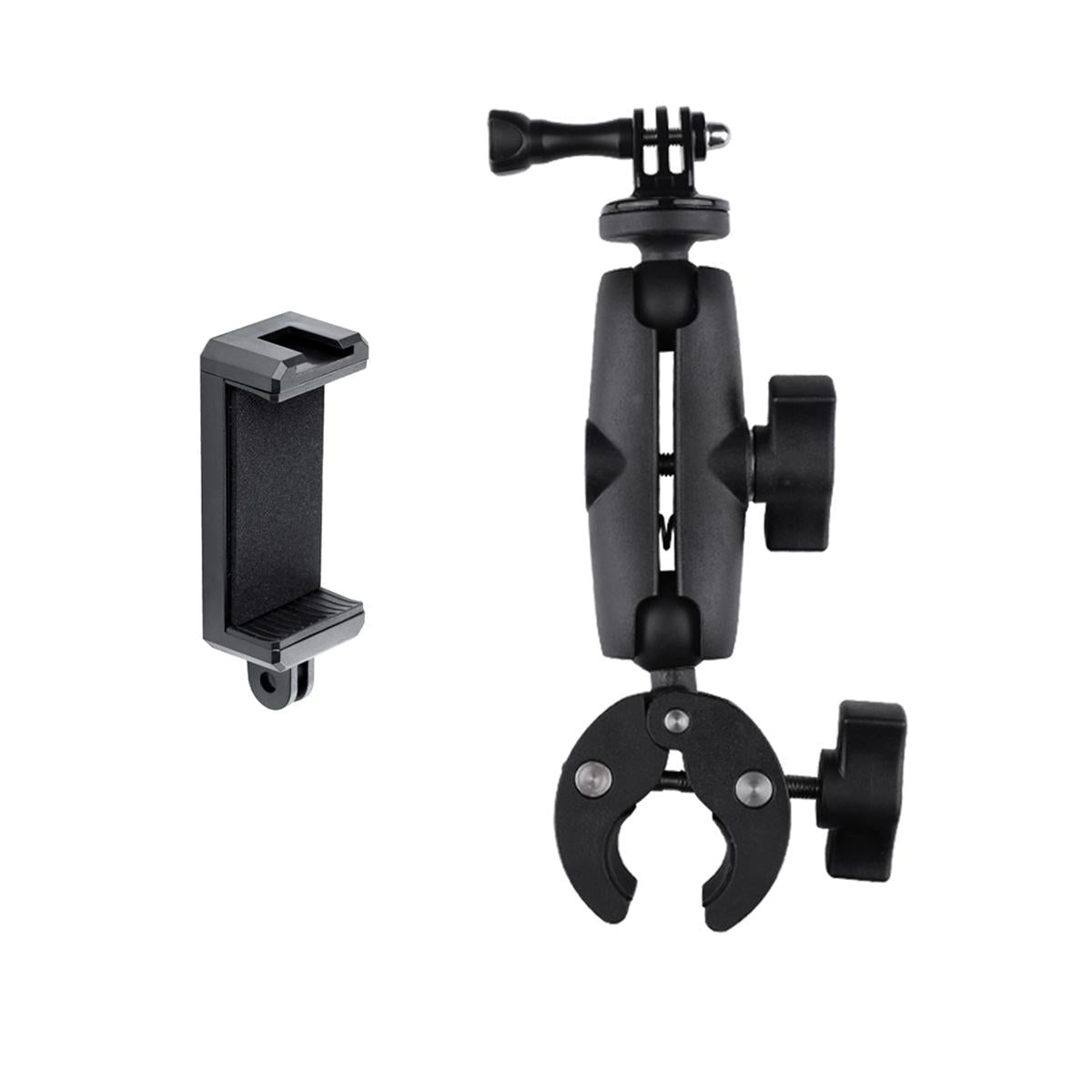 360 Degree Adjustable Clamp Plier Base with Extended Phone Clamp 3