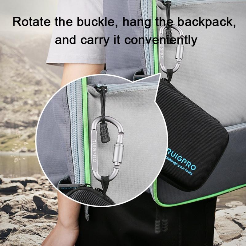 Portable Shockproof Waterproof Case for Dji Action - 33.5cm x 22.7cm x 6.3cm 4