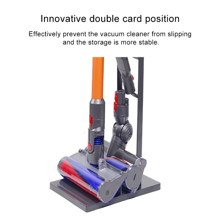 Wall-mounted Vacuum Cleaner Holder for Dyson V6 V7 V8 V10 - no Drilling Needed 7
