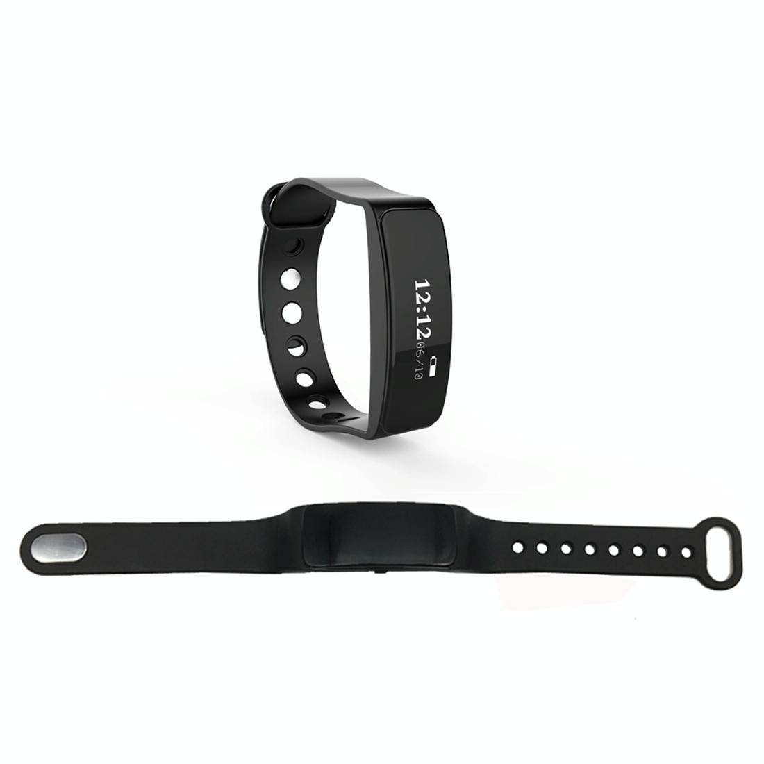 Waterproof Oled Bluetooth Smart Bracelet With Pedometer And Remote Capture For Android / Ios - Black 15